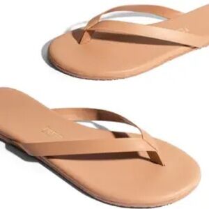 TKEES Tan Nude Thong Sandals